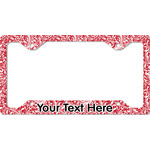 Swirl License Plate Frame - Style C (Personalized)