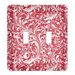 Swirl Light Switch Cover (2 Toggle Plate)