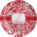 Swirl Melamine Plate (Personalized)