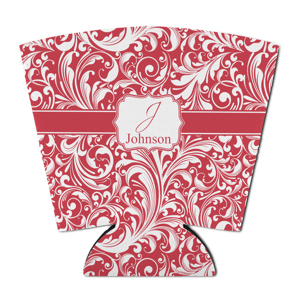 Custom Swirl Party Cup Sleeve - with Bottom (Personalized)