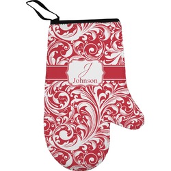 Swirl Oven Mitt (Personalized)