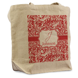 Swirl Reusable Cotton Grocery Bag - Single (Personalized)