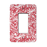 Swirl Rocker Style Light Switch Cover - Single Switch