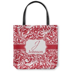 Swirl Canvas Tote Bag - Large - 18"x18" (Personalized)