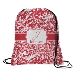 Swirl Drawstring Backpack - Large (Personalized)