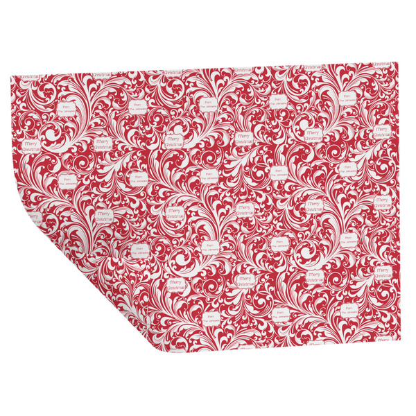 Custom Swirl Wrapping Paper Sheets - Double-Sided - 20" x 28" (Personalized)