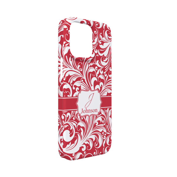 Custom Swirl iPhone Case - Plastic - iPhone 13 Mini (Personalized)