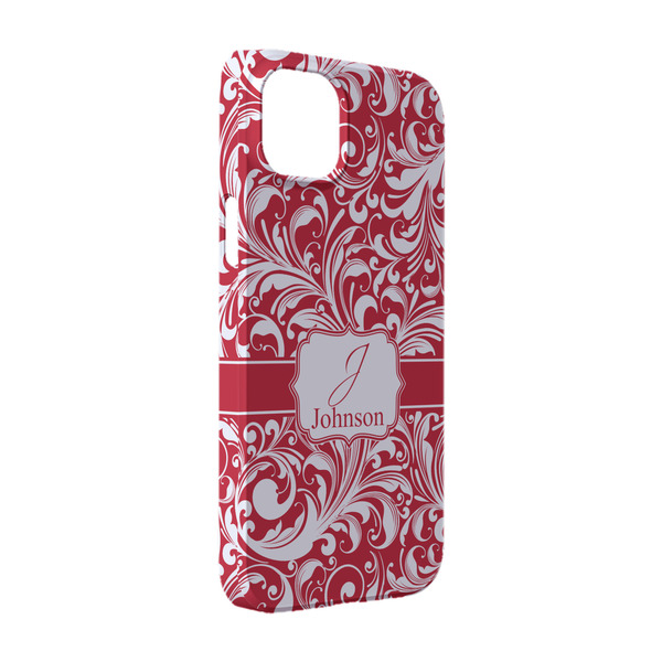 Custom Swirl iPhone Case - Plastic - iPhone 14 (Personalized)