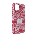 Swirl iPhone Case - Rubber Lined - iPhone 14 (Personalized)