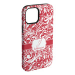 Swirl iPhone Case - Rubber Lined - iPhone 15 Plus (Personalized)