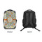 Swirls & Floral 15" Backpack - APPROVAL