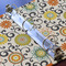 Swirls & Floral 3 Ring Binders - Full Wrap - 1" - DETAIL