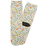 Swirls & Floral Adult Crew Socks