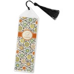 Swirls & Floral Book Mark w/Tassel (Personalized)