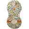 Swirls & Floral Burp Peanut Shaped Flat