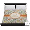 Swirls & Floral Duvet Cover (King)