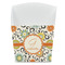 Swirls & Floral French Fry Favor Box - Front View