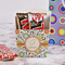 Swirls & Floral French Fry Favor Box - w/ Treats View