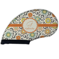 Swirls & Floral Golf Club Iron Cover - Single (Personalized)