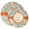 Swirls & Floral Melamine Plates - PARENT/MAIN