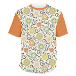 Swirls & Floral Men's Crew T-Shirt