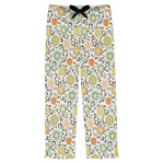 Swirls & Floral Mens Pajama Pants