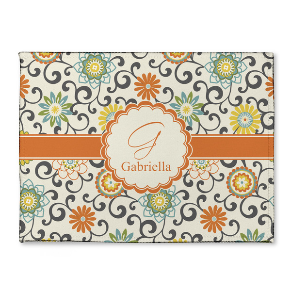 Custom Swirls & Floral Microfiber Screen Cleaner (Personalized)