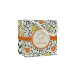 Swirls & Floral Party Favor Gift Bags - Gloss (Personalized)