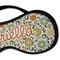 Swirls & Floral Sleeping Eye Mask - DETAIL Large