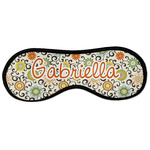 Swirls & Floral Sleeping Eye Masks - Large (Personalized)