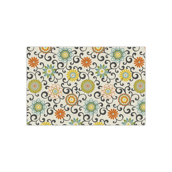 Custom Swirls & Floral Small Tissue Papers Sheets - Heavyweight