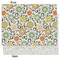 Swirls & Floral Tissue Paper - Lightweight - Medium - Front & Back