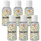 Swirls & Floral Travel Bottles (Personalized)