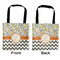 Swirls, Floral & Chevron Car Bag - Apvl