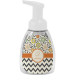 Swirls, Floral & Chevron Foam Soap Bottle (Personalized)