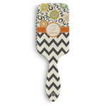 Swirls, Floral & Chevron Hair Brushes (Personalized)