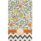 Swirls, Floral & Chevron Hand Towel (Personalized)