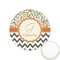 Swirls, Floral & Chevron Icing Circle - XSmall - Front