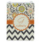 Swirls, Floral & Chevron Jewelry Gift Bag - Gloss - Front