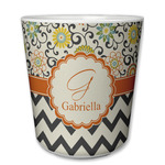 Swirls, Floral & Chevron Plastic Tumbler 6oz (Personalized)