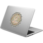 Swirls, Floral & Chevron Laptop Decal (Personalized)