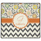 Swirls, Floral & Chevron XXL Gaming Mouse Pads - 24" x 14" - FRONT