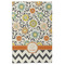 Swirls, Floral & Chevron Microfiber Dish Towel - APPROVAL