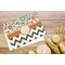 Swirls, Floral & Chevron Microfiber Kitchen Towel - LIFESTYLE