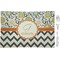 Swirls, Floral & Chevron Rectangular Appetizer / Dessert Plate