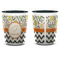 Swirls, Floral & Chevron Shot Glass - Two Tone - APPROVAL