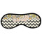 Swirls, Floral & Chevron Sleeping Eye Mask - Front Large