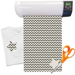 Swirls, Floral & Chevron Heat Transfer Vinyl Sheet (12"x18")