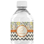 Swirls, Floral & Chevron Water Bottle Labels - Custom Sized (Personalized)