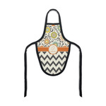 Swirls, Floral & Chevron Bottle Apron (Personalized)